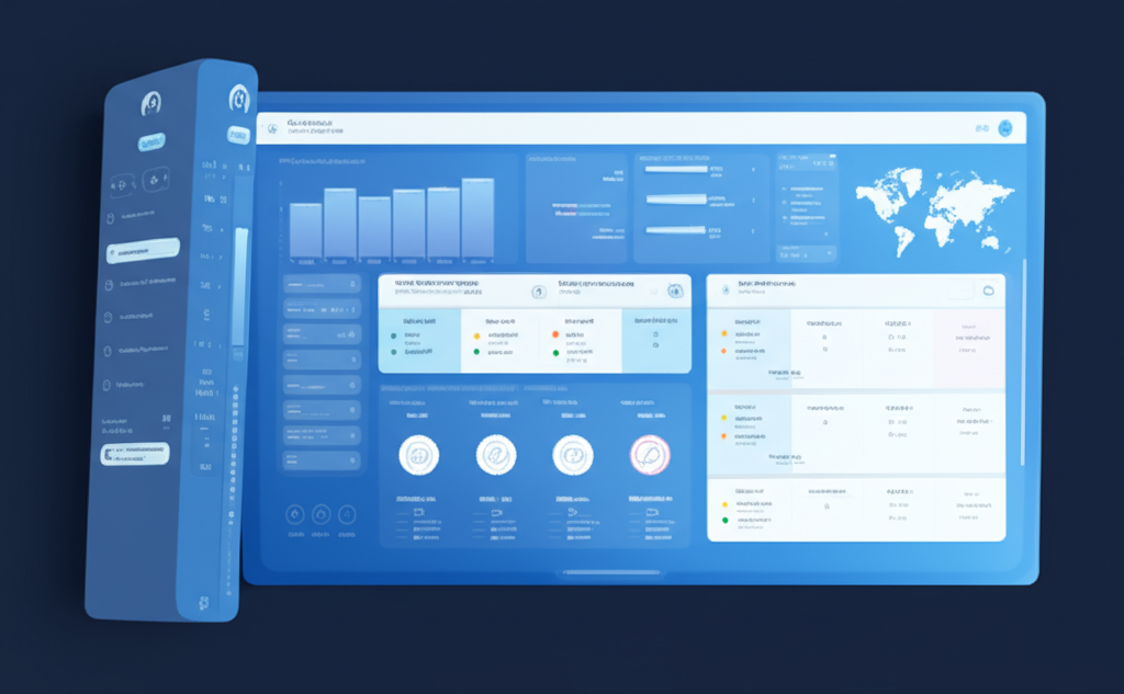 CRM Software Interface